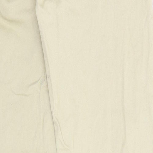 NEXT Mens Beige   Chino Trousers Size 32 in L29 in