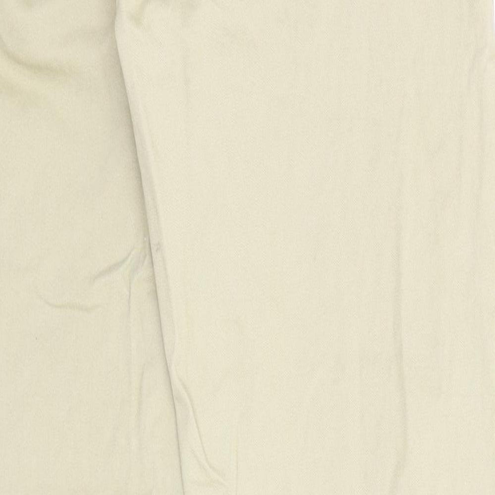 NEXT Mens Beige   Chino Trousers Size 32 in L29 in