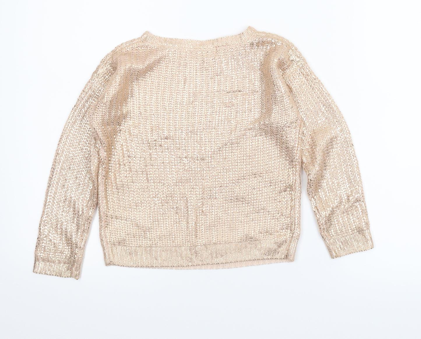 Minoti Girls Pink   Pullover Jumper Size 5-6 Years