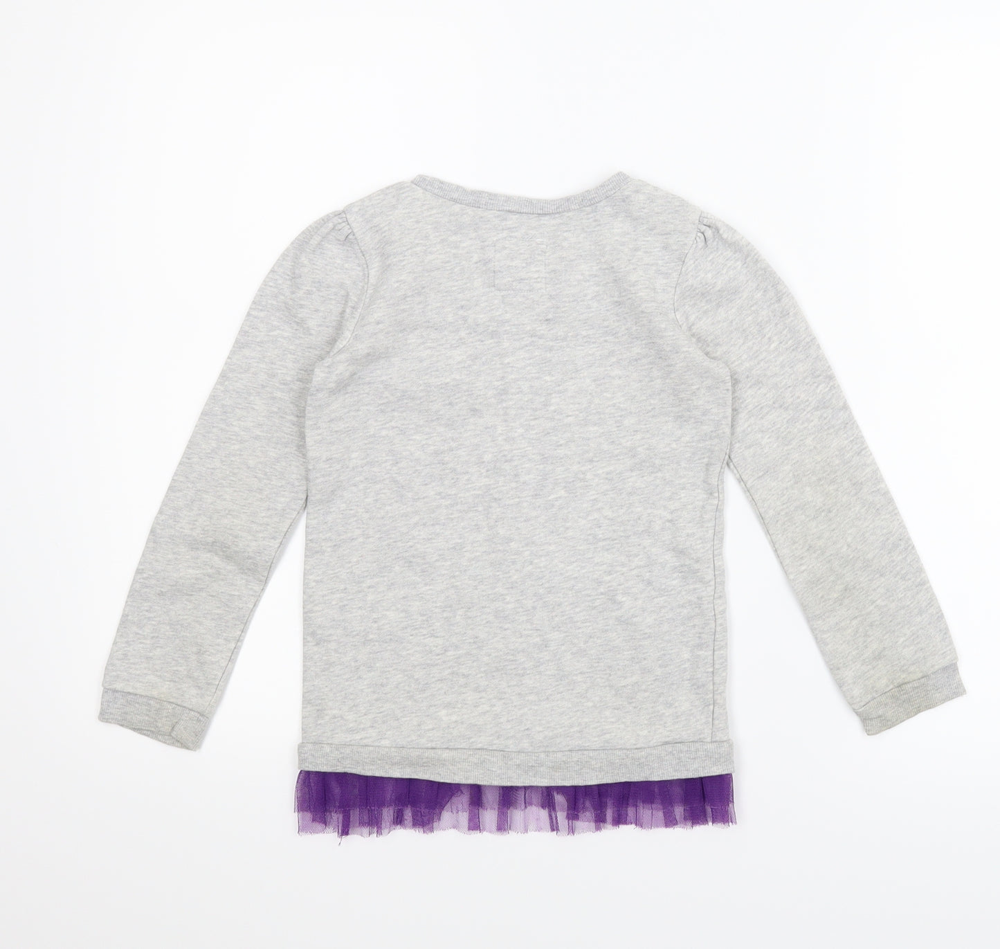 TU Girls Grey   Tunic Jumper Size 4-5 Years
