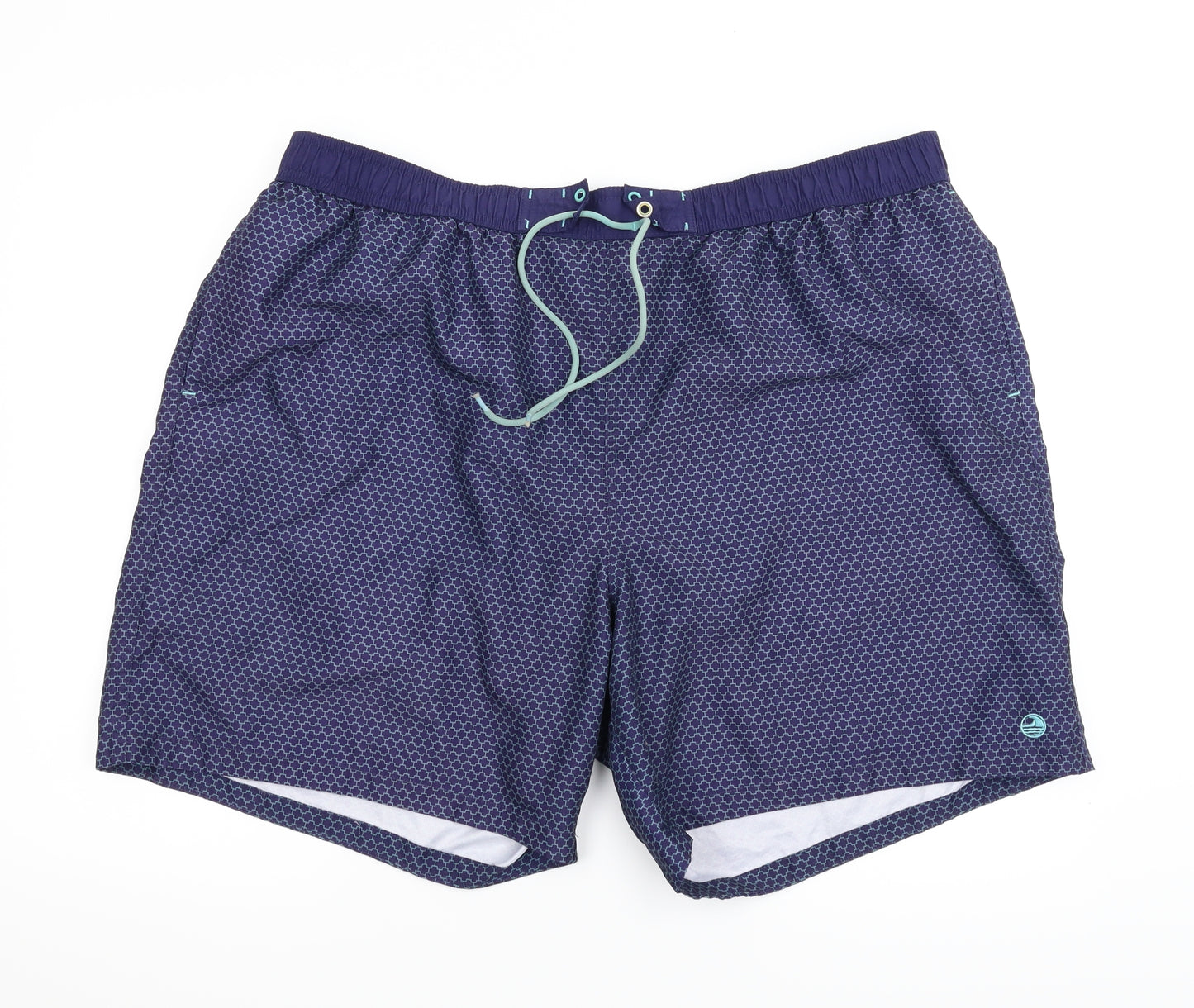 F&F Mens Blue   Sweat Shorts Size 3XL