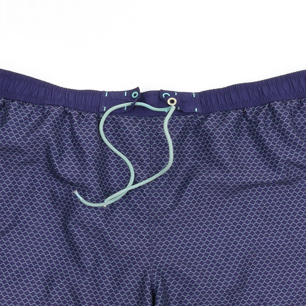 F&F Mens Blue   Sweat Shorts Size 3XL