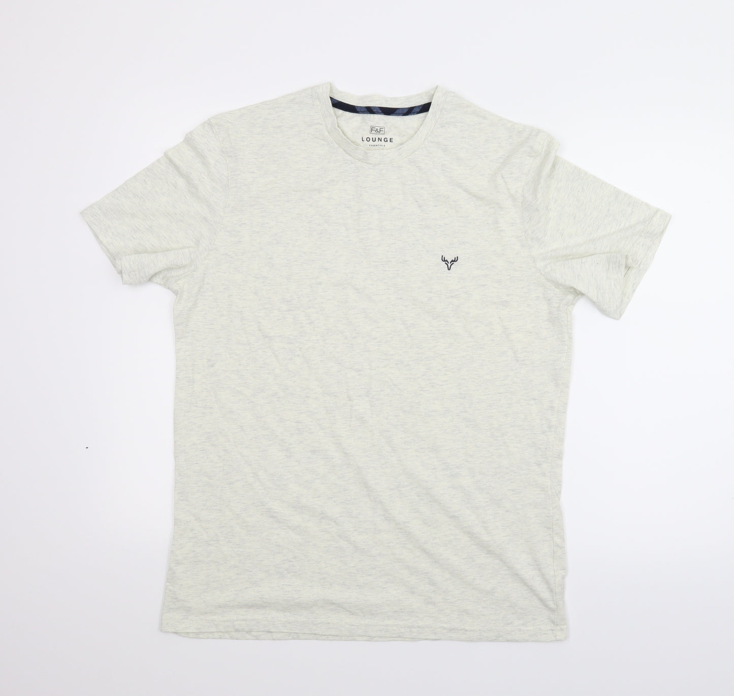 F&F Mens Beige    T-Shirt Size L