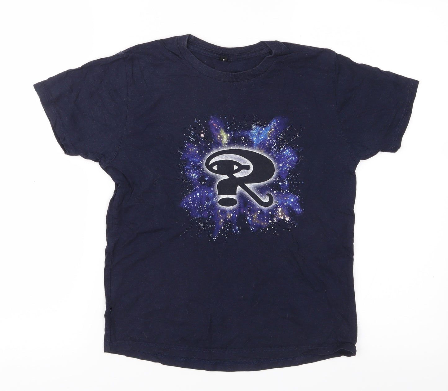 Continental Clothing Co Boys Blue  Jersey Basic T-Shirt Size S