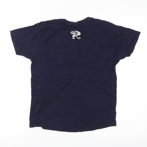 Continental Clothing Co Boys Blue  Jersey Basic T-Shirt Size S
