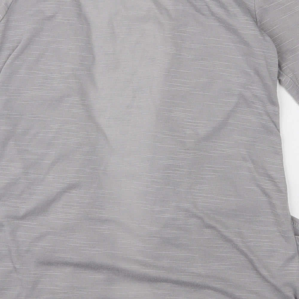 Tammy Girls Grey  Jersey Basic Blouse Size 10-11 Years