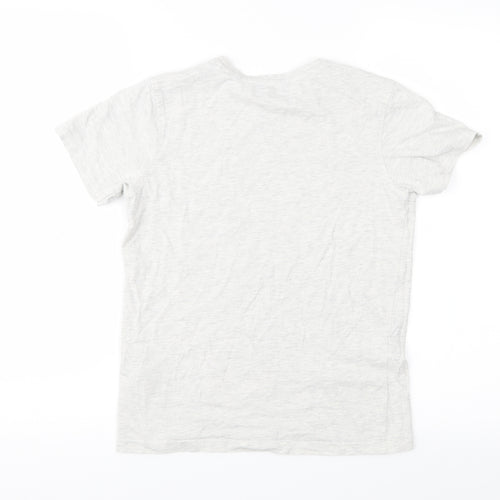 George Boys Grey  Jersey Basic T-Shirt Size 10-11 Years