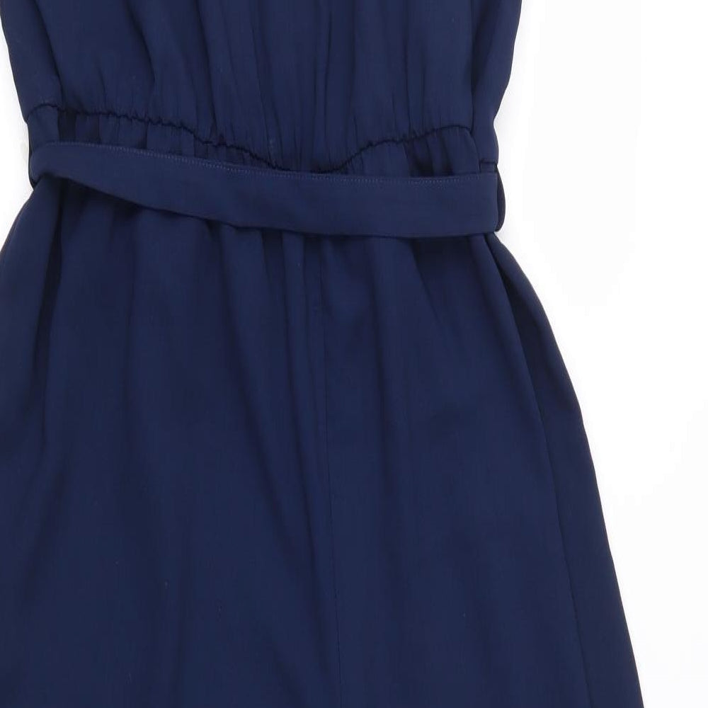 George Womens Blue   Jumpsuit One-Piece Size 14 L25 in