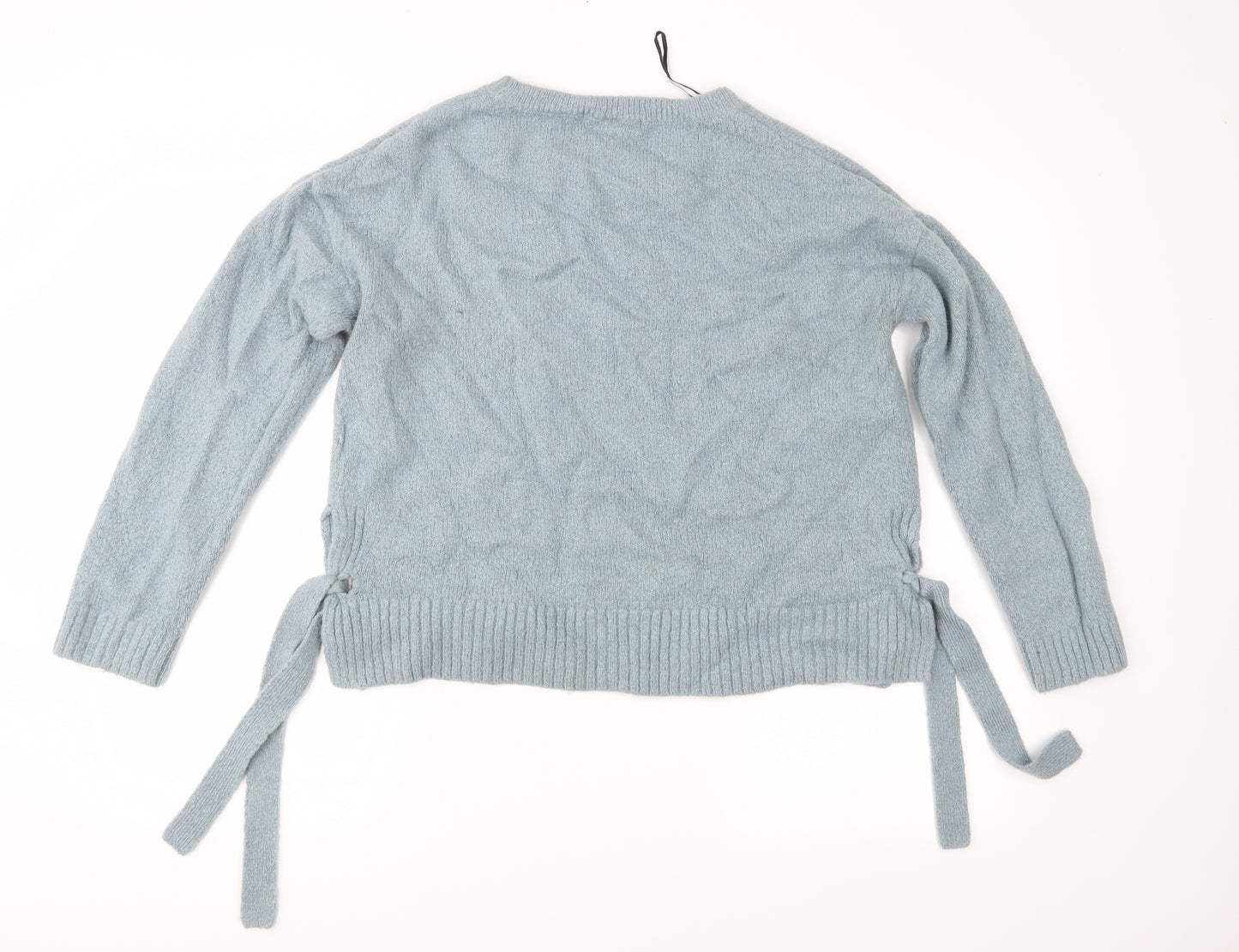 H&M Womens Blue  Knit Pullover Jumper Size M
