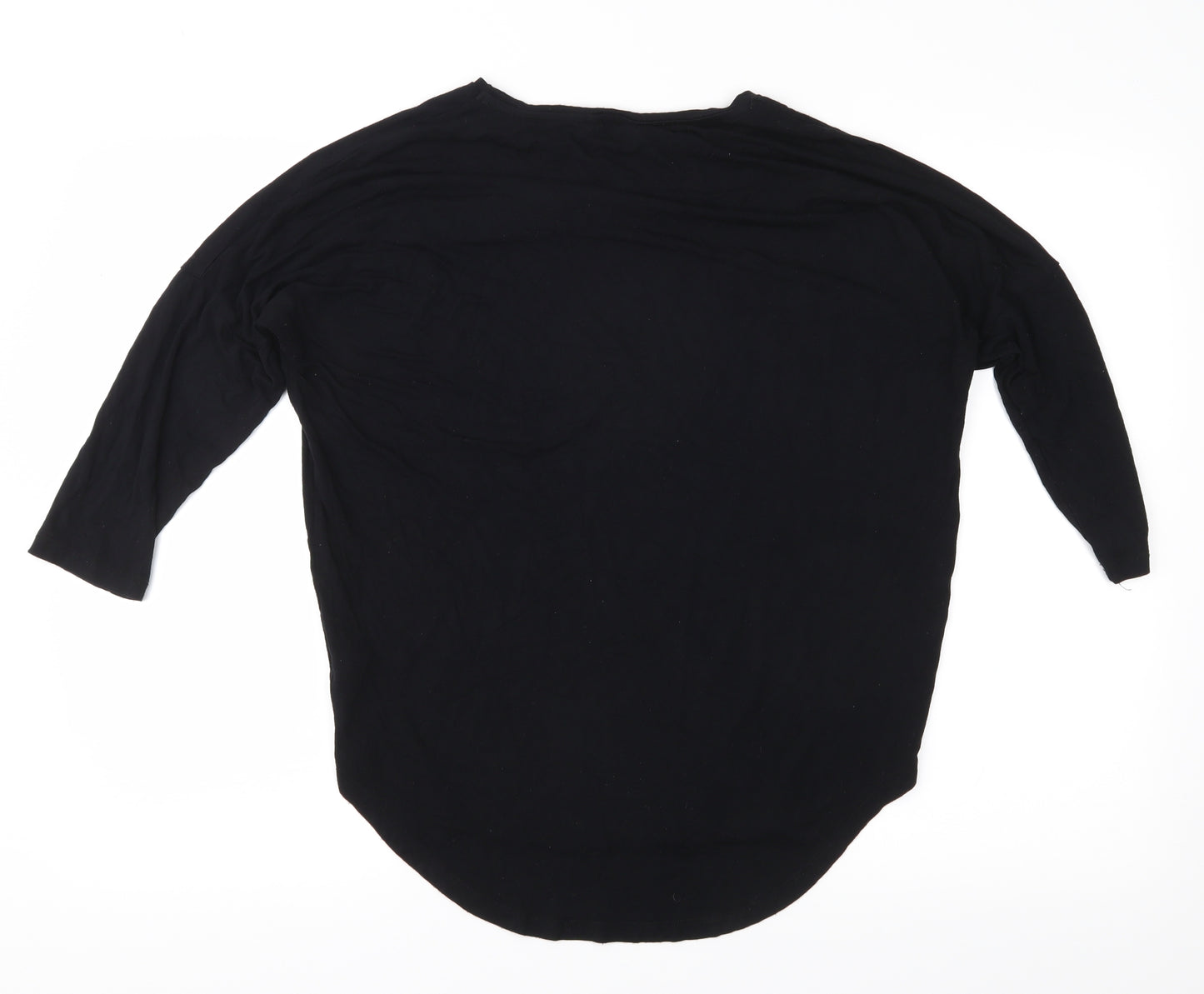Select Womens Black  Jersey Tunic T-Shirt Size 8