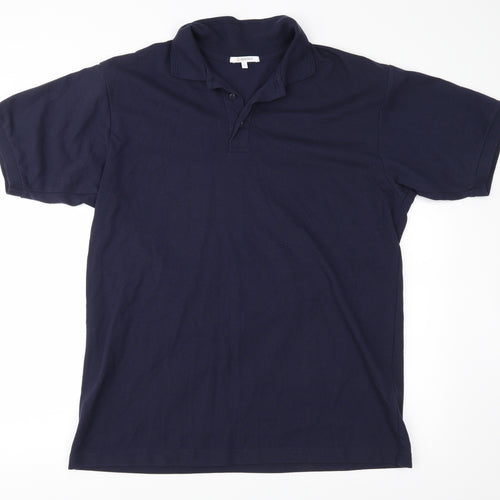 Heritage Mens Blue    Polo Size L