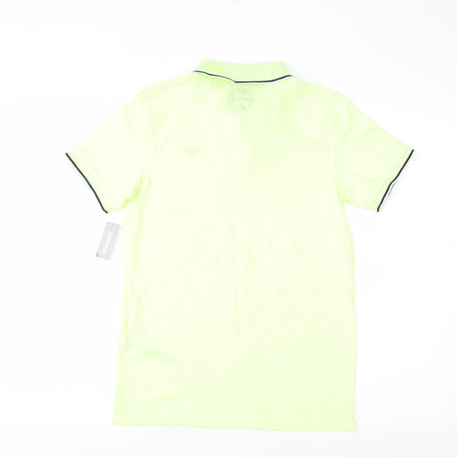 Blue Zoo Boys Yellow   Basic Polo Size 11-12 Years