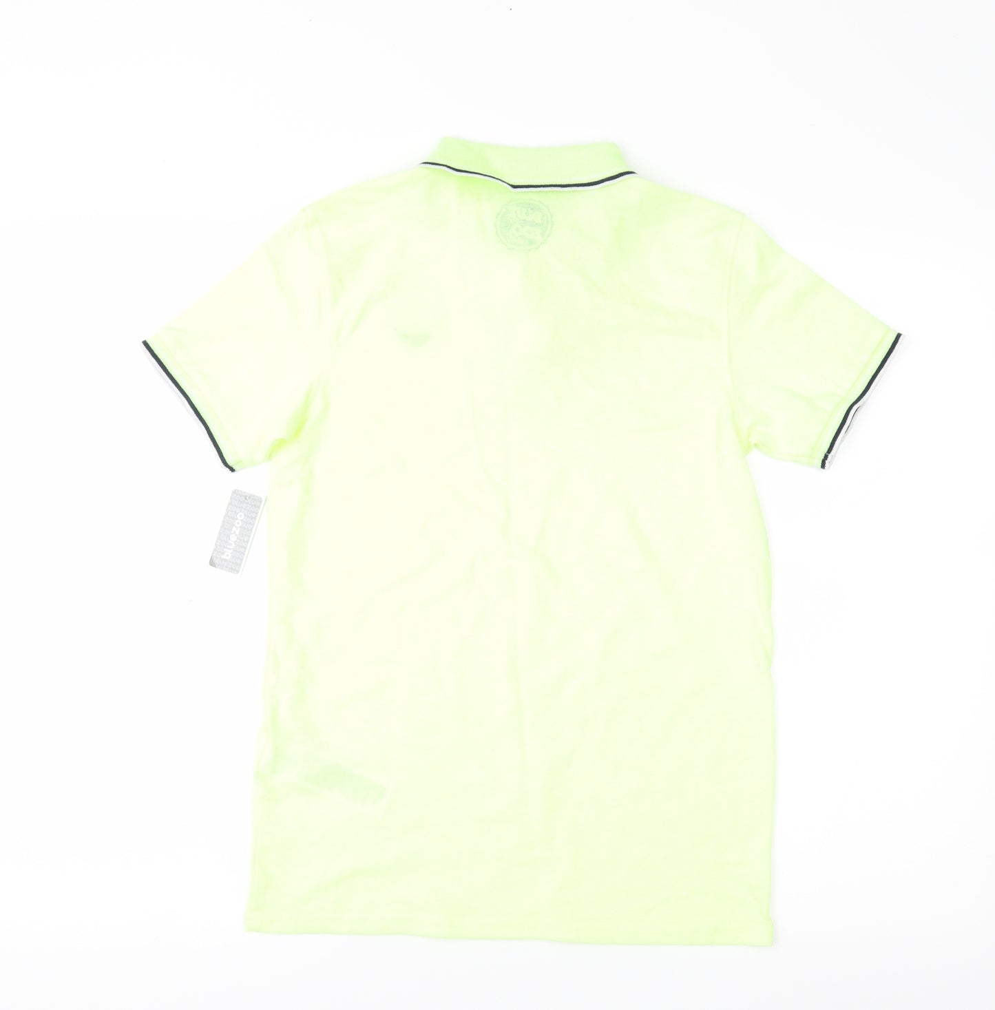 Blue Zoo Boys Yellow   Basic Polo Size 11-12 Years