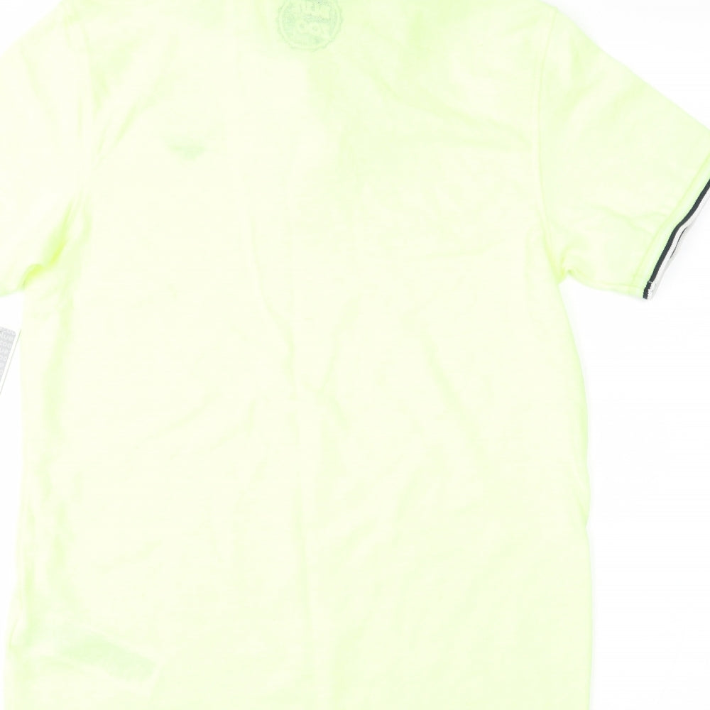 Blue Zoo Boys Yellow   Basic Polo Size 11-12 Years