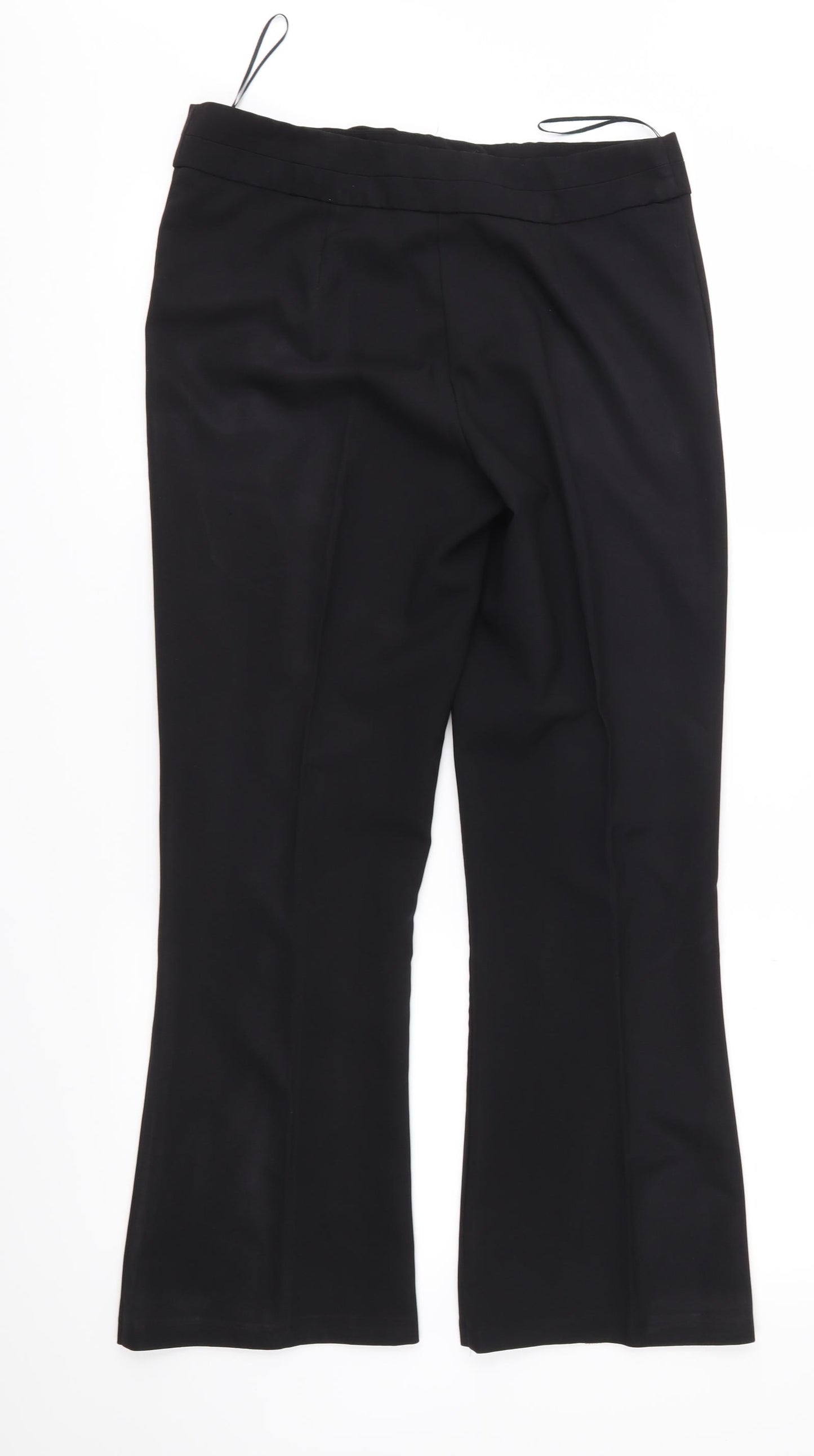 George Womens Black   Trousers  Size 10 L27 in