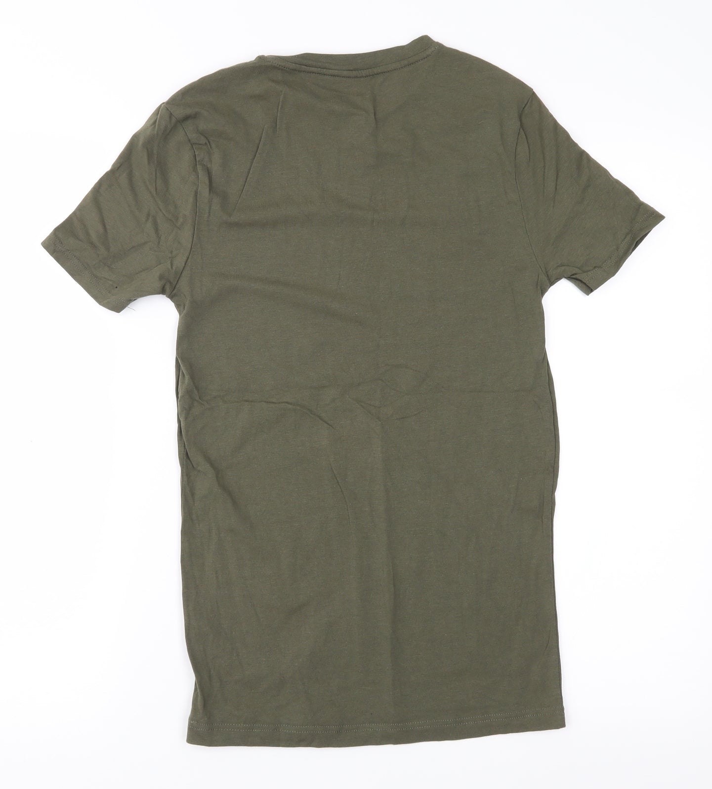 River Island Mens Green  Jersey  T-Shirt Size XS