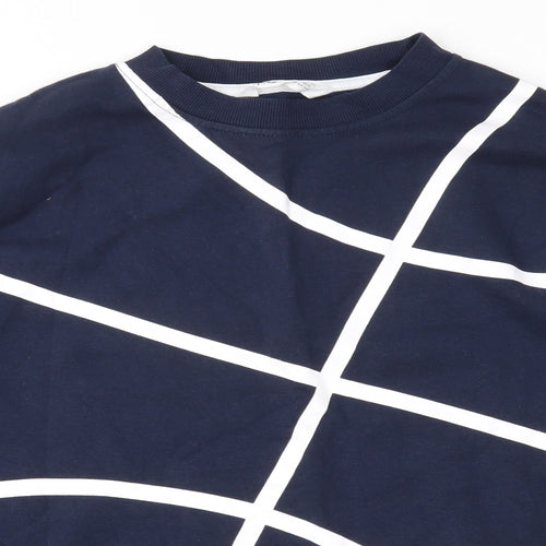 H&M Girls Blue   Pullover Sweatshirt Size 13-14 Years