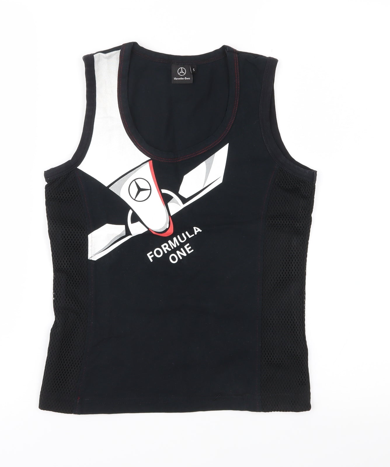 Mercedes-Benz Womens Black   Basic Tank Size S