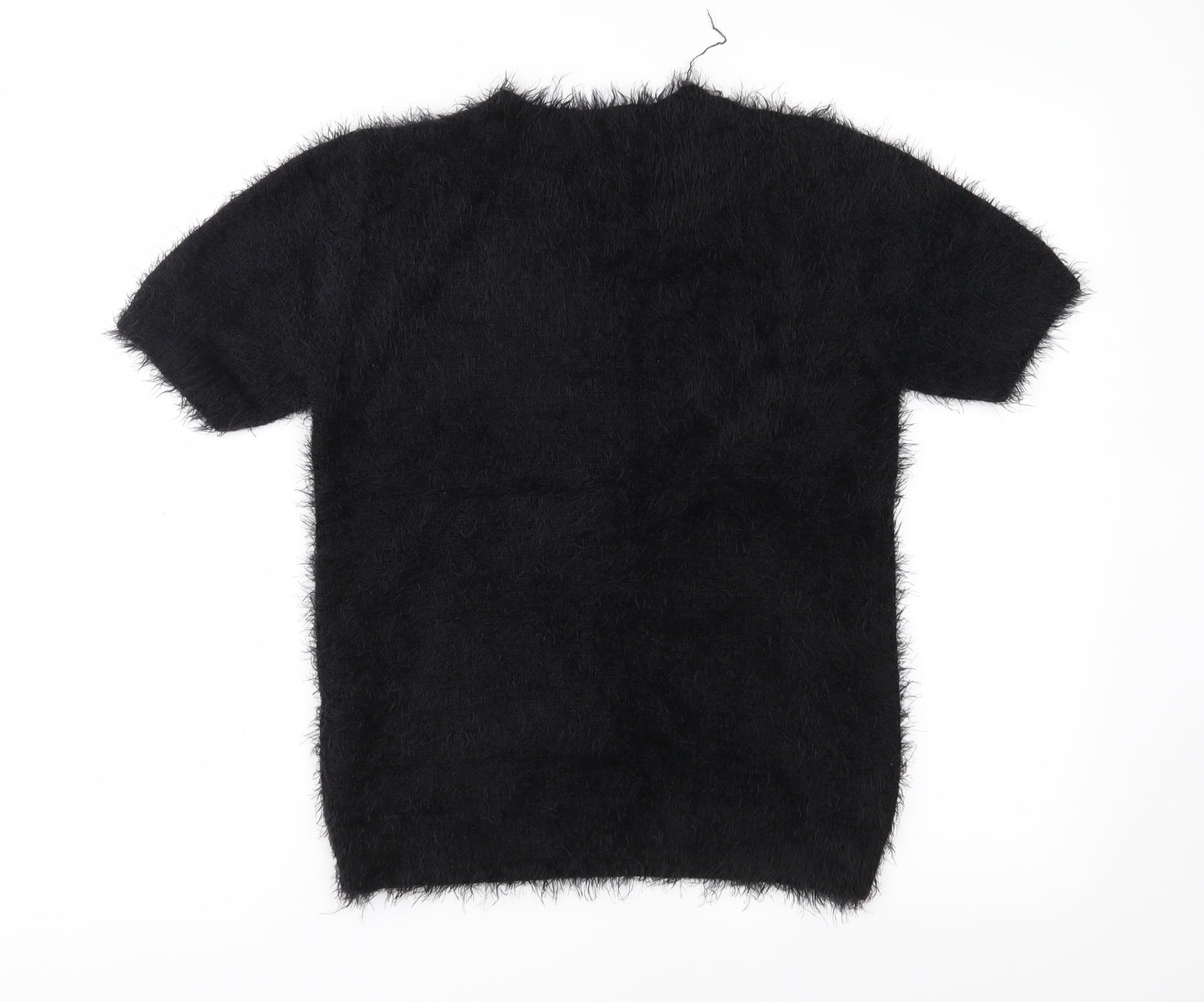 Select Womens Black  Knit Pullover Jumper Size 8