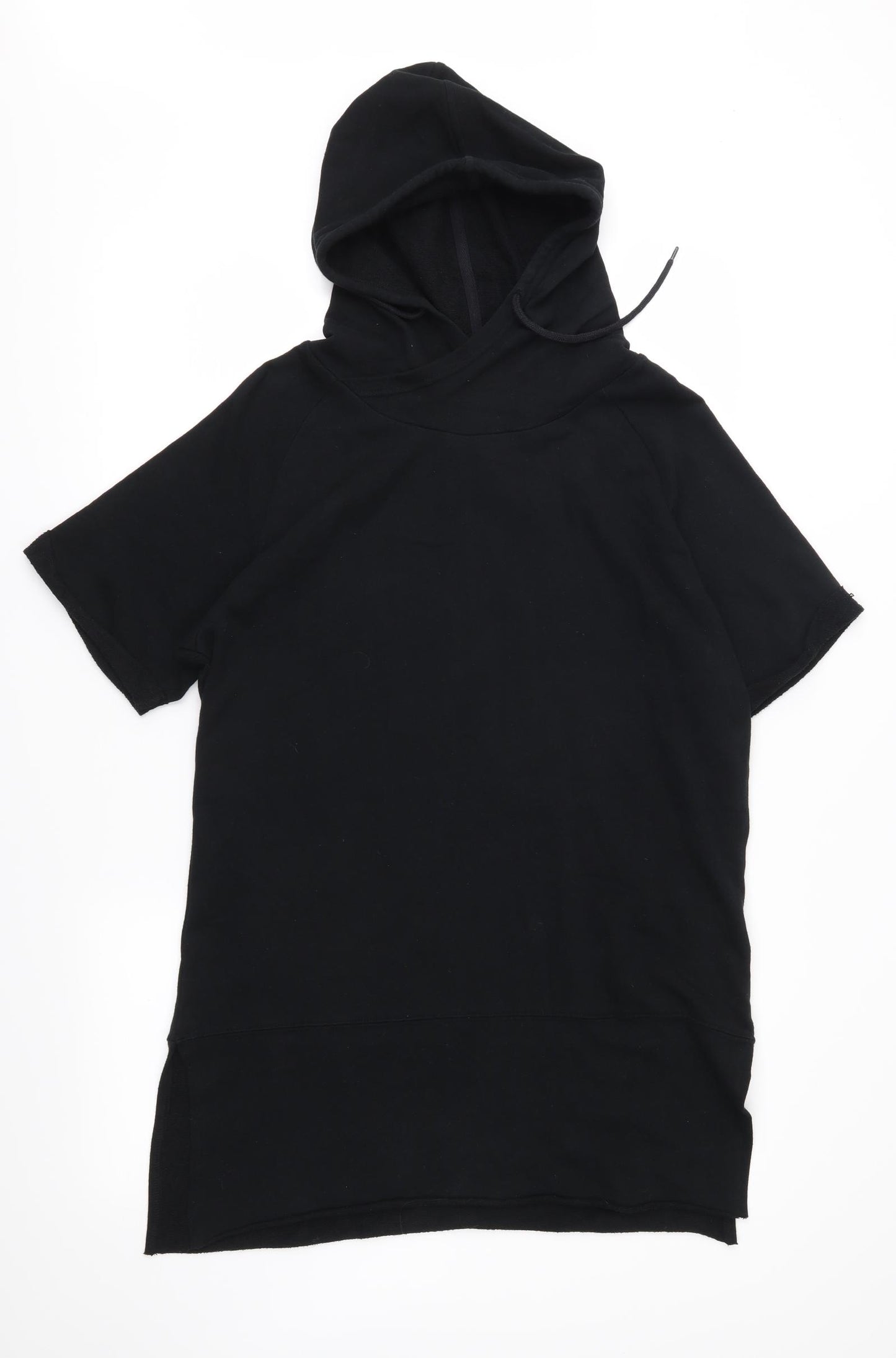 Peaked Mens Black   Pullover Hoodie Size M