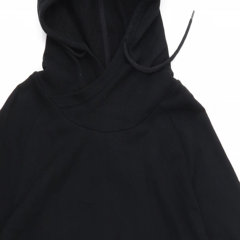 Peaked Mens Black   Pullover Hoodie Size M