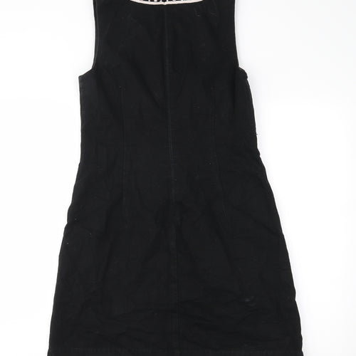 Monsoon Womens Black Geometric  Shift  Size 12
