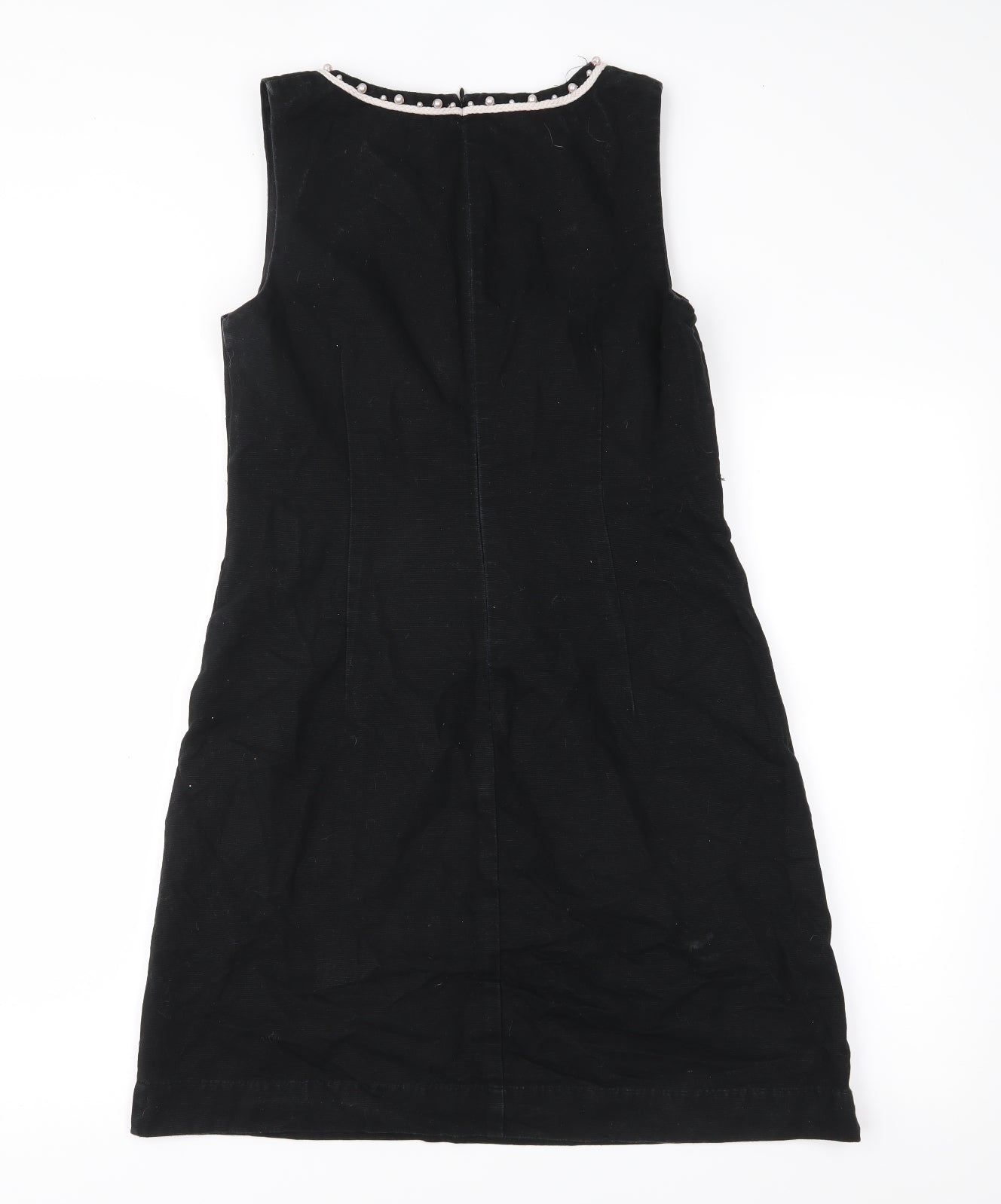 Monsoon Womens Black Geometric  Shift  Size 12