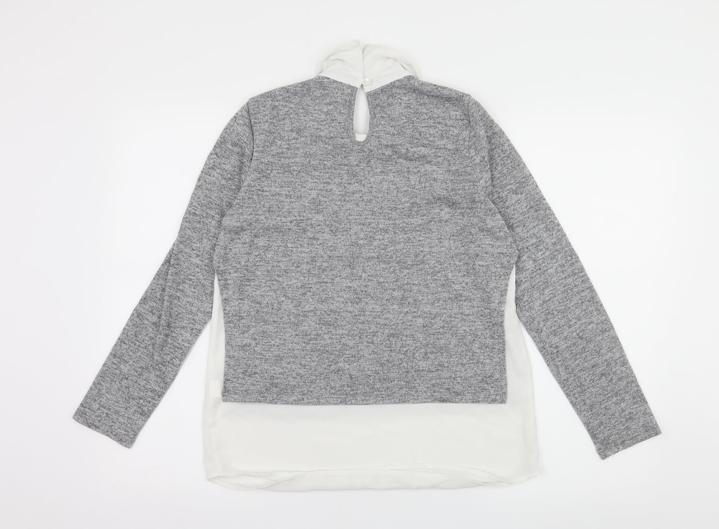 Atmosphere Womens Grey   Basic Blouse Size 8