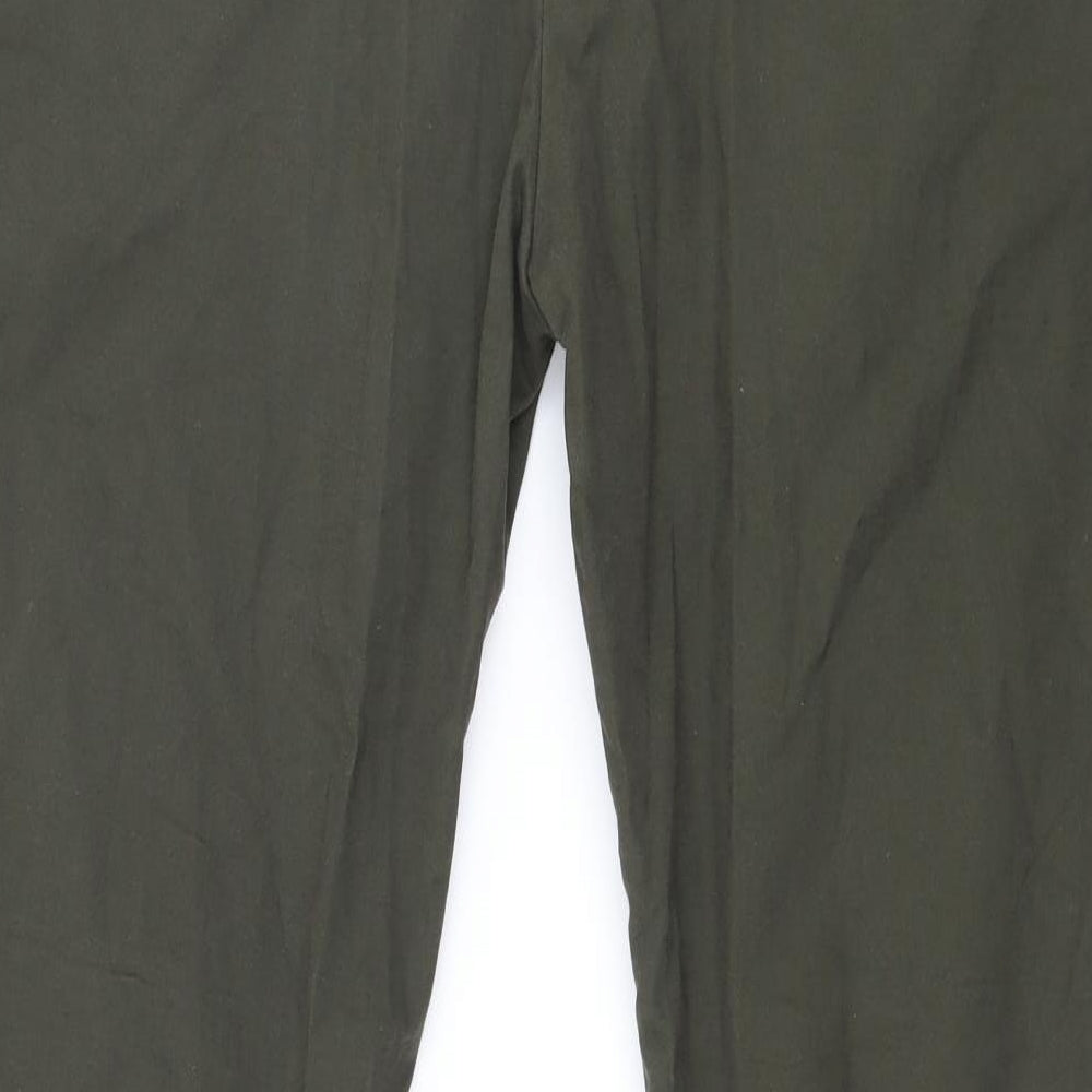 Zara Mens Green   Chino Trousers Size 36 in L31 in