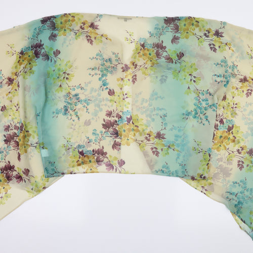 River Island Womens Multicoloured Floral Chiffon Kimono Blouse Size 16