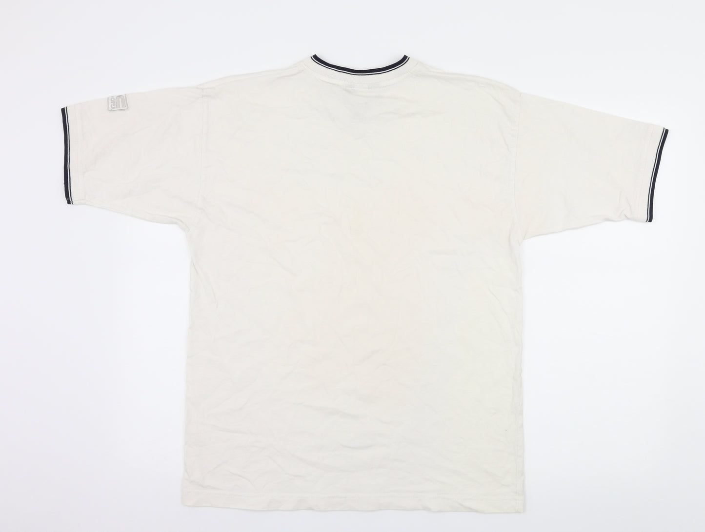 Lee Cooper Mens White  Jersey  T-Shirt Size S