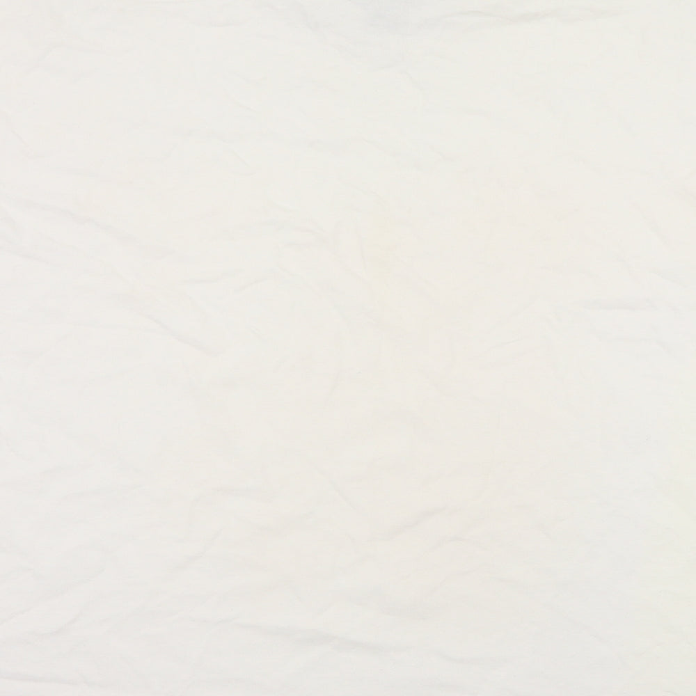 Lee Cooper Mens White  Jersey  T-Shirt Size S