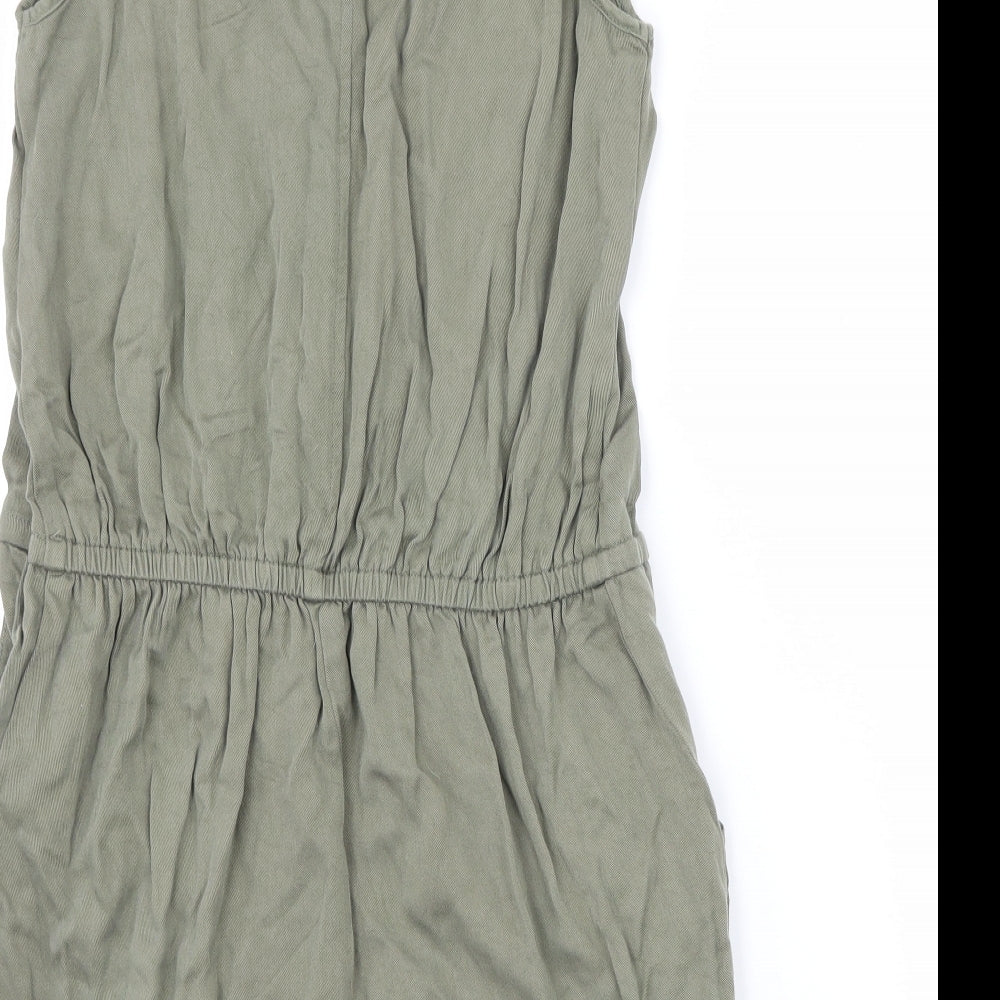 Nutmeg Girls Green   Playsuit One-Piece Size 13-14 Years
