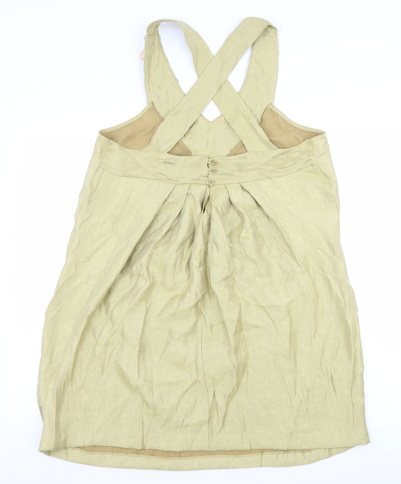 ASOS Womens Green   Slip Dress  Size 18