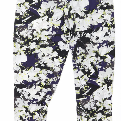 ASOS Womens Multicoloured Floral  Trousers  Size 10 L30 in