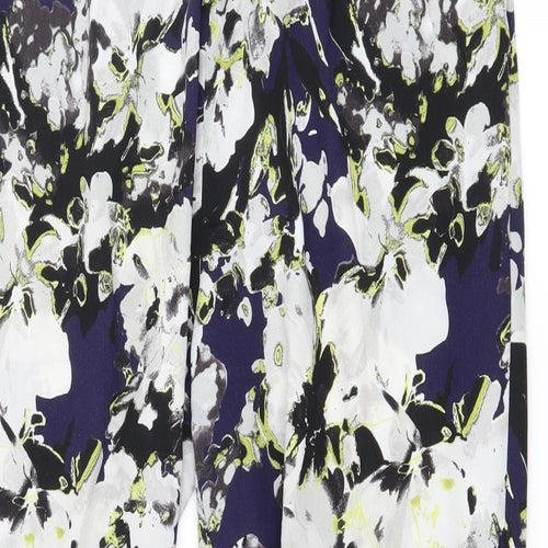 ASOS Womens Multicoloured Floral  Trousers  Size 10 L30 in