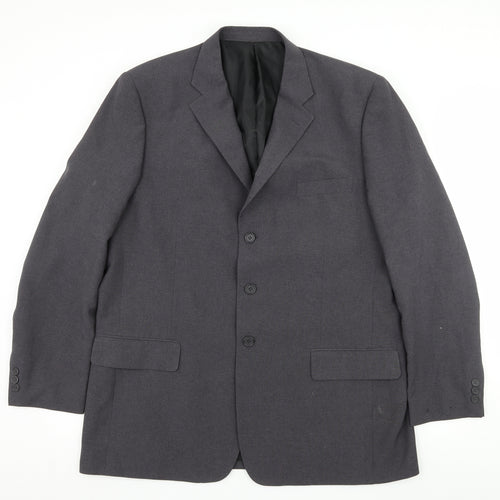 F&F Mens Grey   Jacket Suit Jacket Size XL