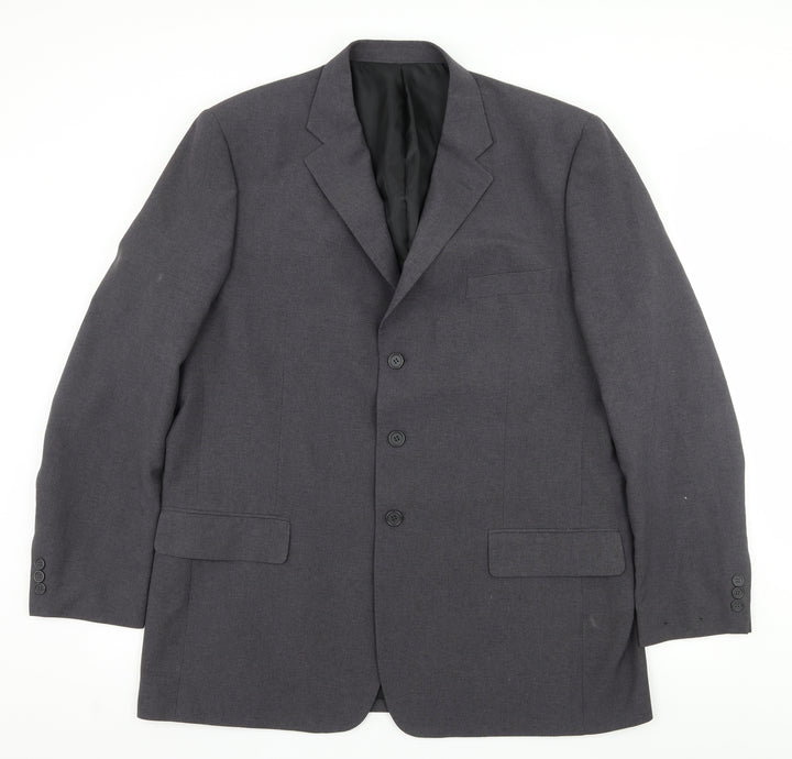 F&F Mens Grey   Jacket Suit Jacket Size XL