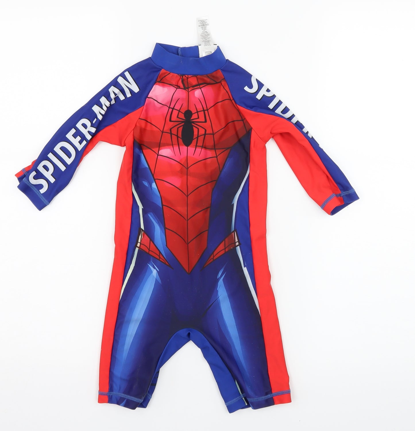 George Boys Multicoloured Geometric Jersey Jogger Trousers Size 2-3 Years - Spiderman Suit