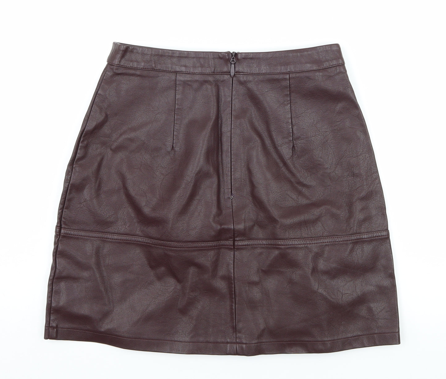 New Look Womens Purple   A-Line Skirt Size 8