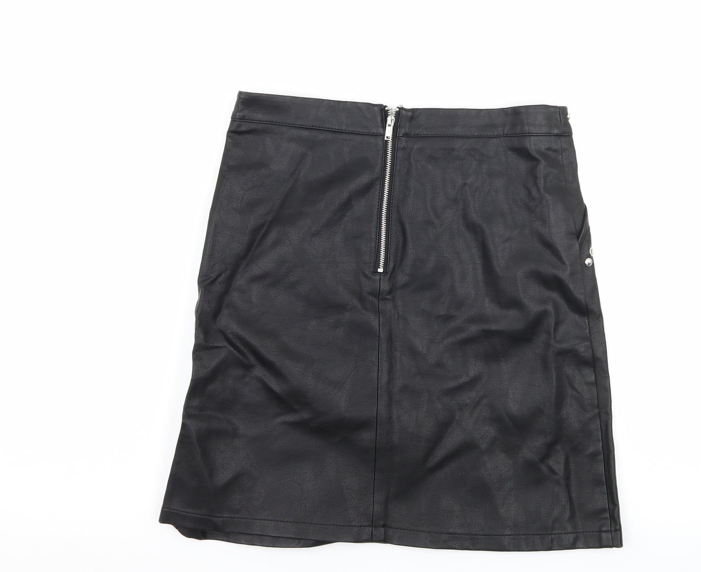 Primark Womens Black   A-Line Skirt Size 8