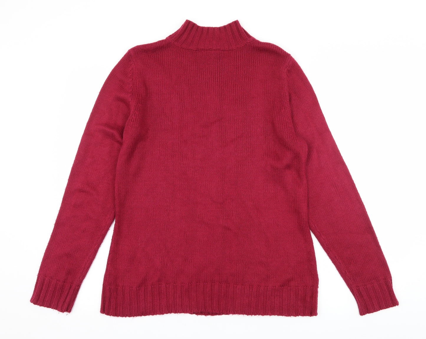 BHS Womens Pink  Knit Pullover Jumper Size 12