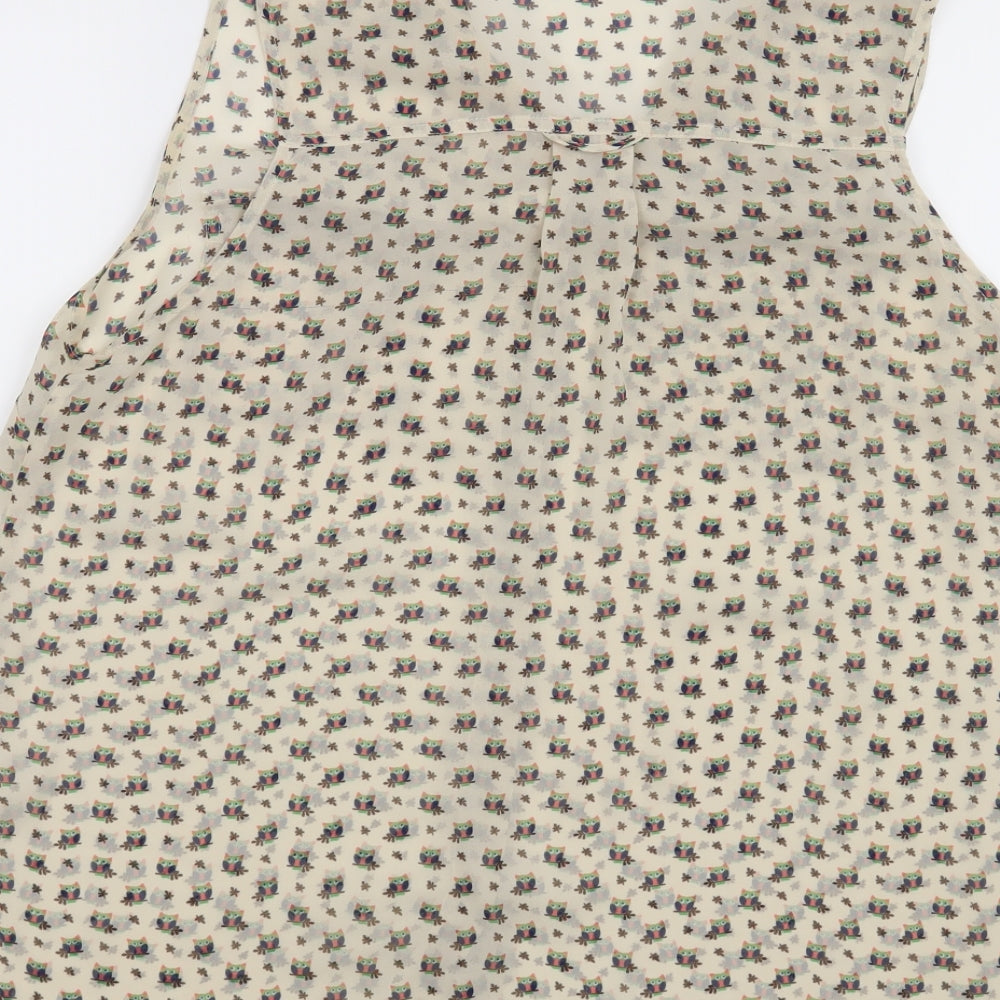 NEXT Womens Beige   Basic Blouse Size 16