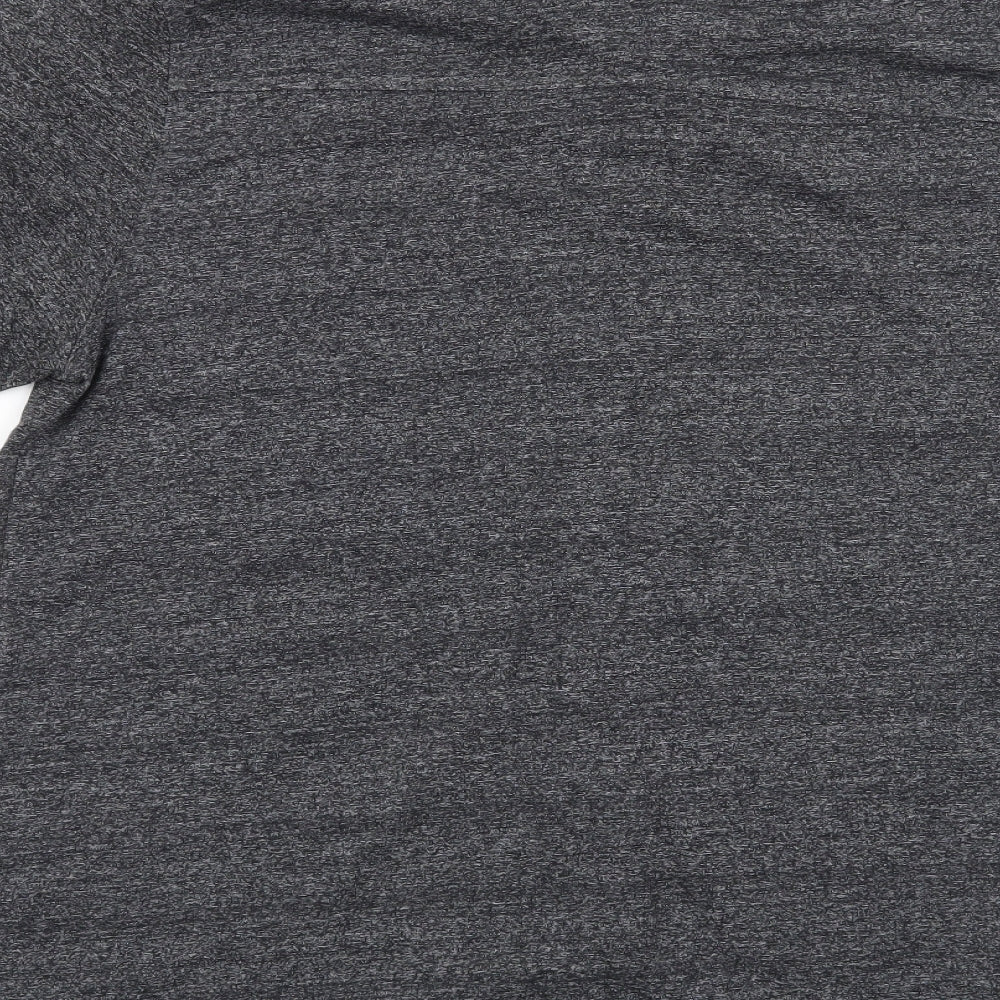 Easy Mens Grey    Button-Up Size XL