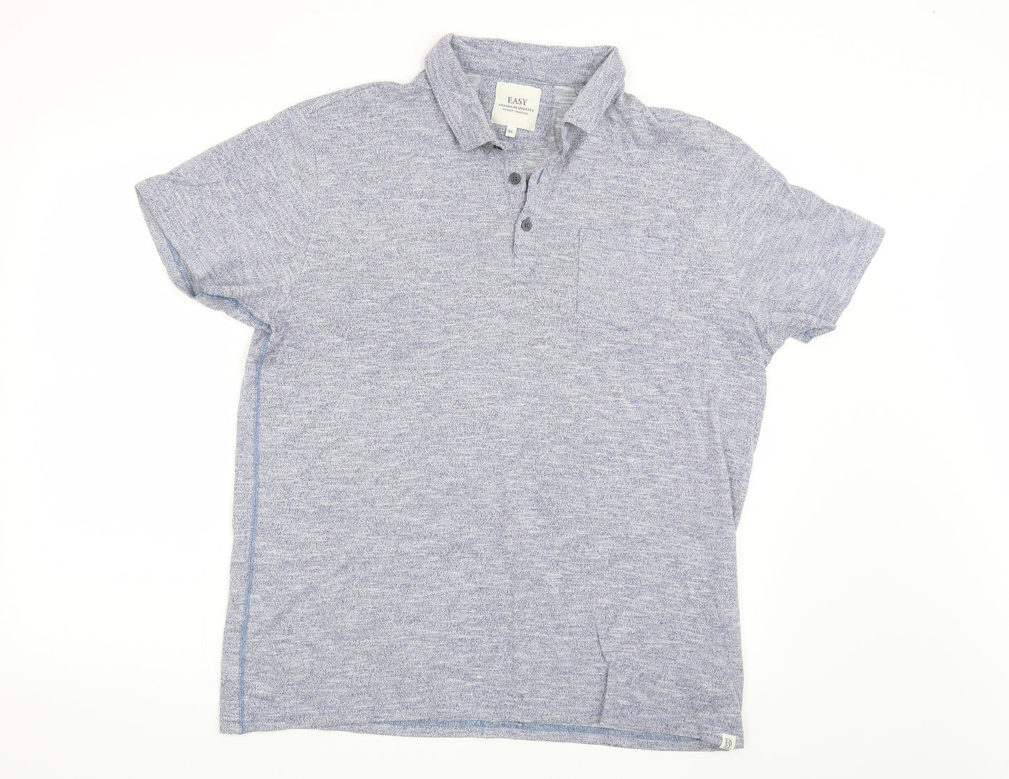 Easy Mens Blue    T-Shirt Size XL