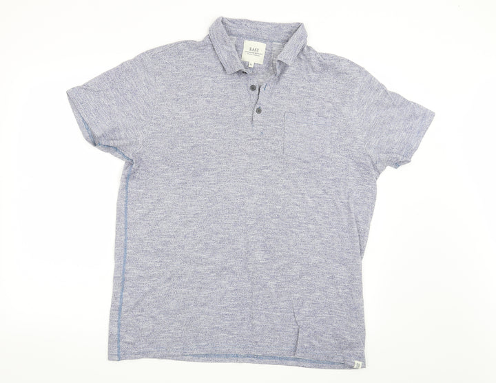 Easy Mens Blue    T-Shirt Size XL