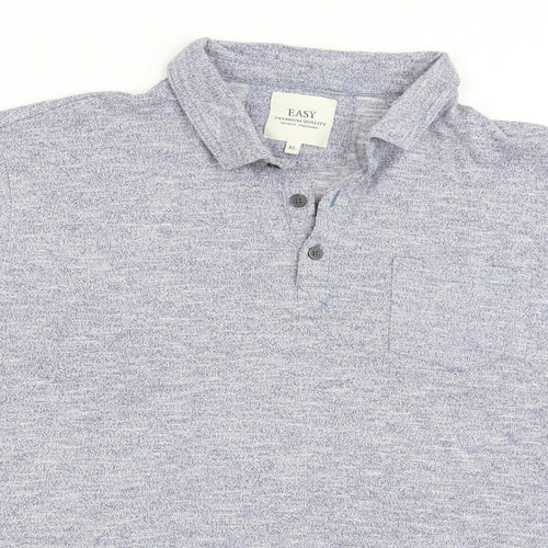 Easy Mens Blue    T-Shirt Size XL