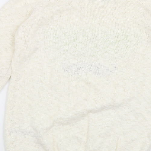 George Girls Beige   Pullover Jumper Size 12-13 Years  - Face