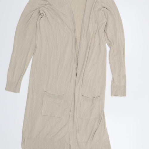 TU Womens Beige   Cardigan Jumper Size M