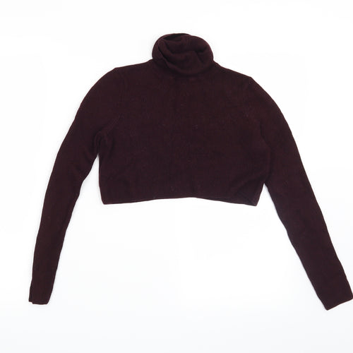 Topshop Womens Purple   Pullover Jumper Size 10